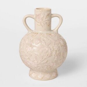 Floral Ceramic Vase - Threshold™ designed with Studio McGee